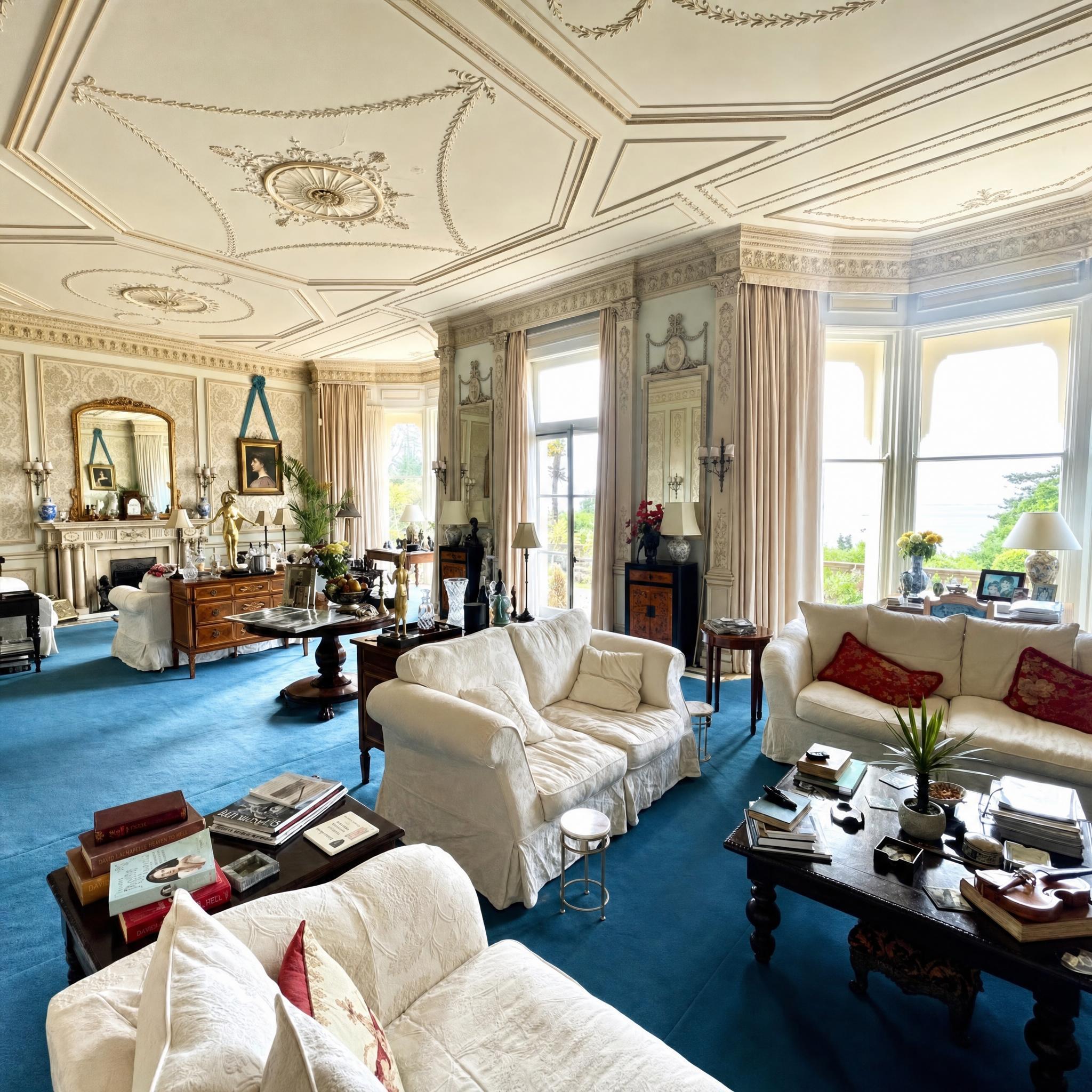 The drawing room
