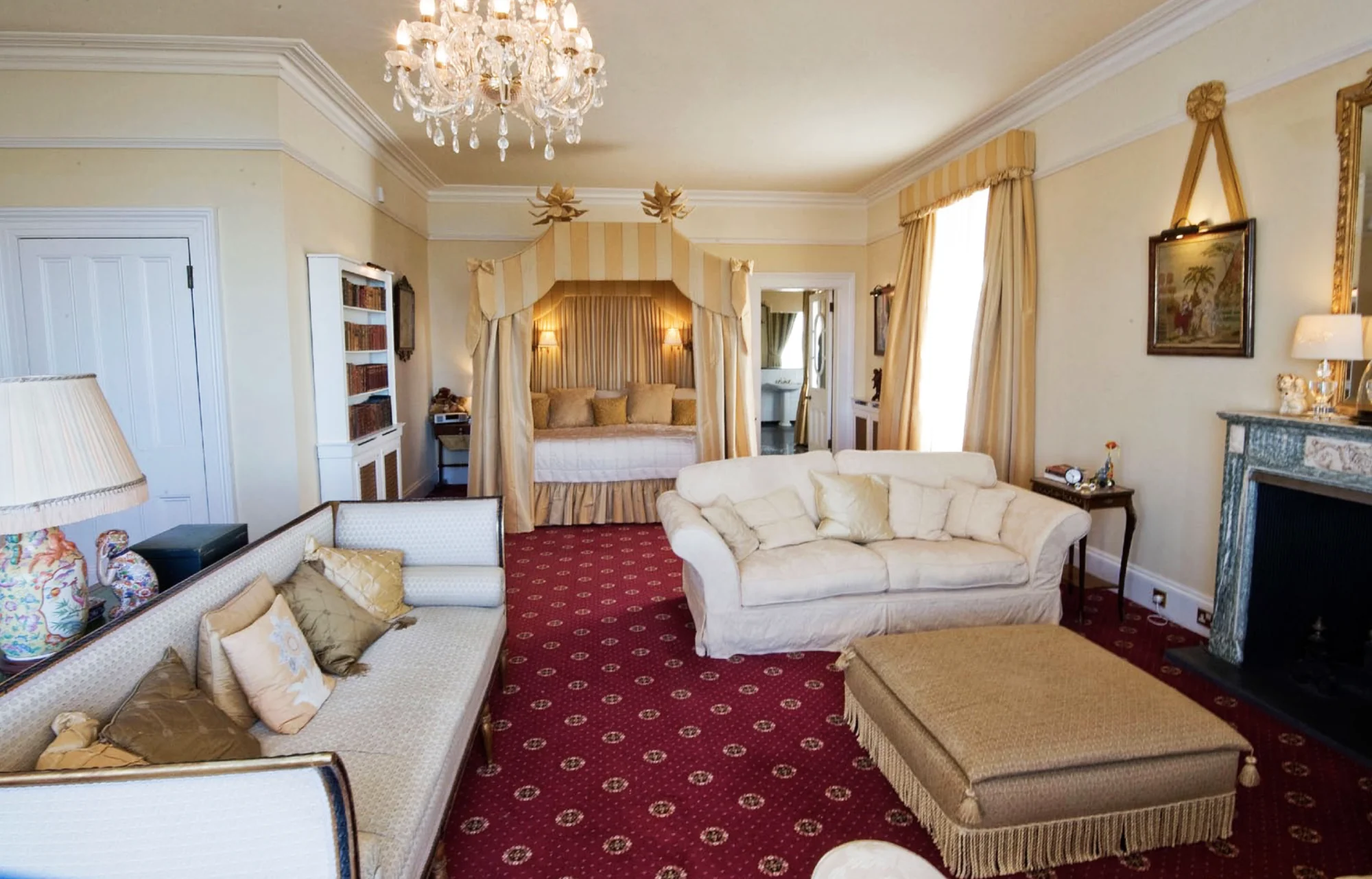 The Wylam Suite &mdash; bedroom, wide view